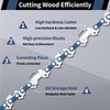 3 x Saw Chains 30 cm 45 TG 1.1 mm