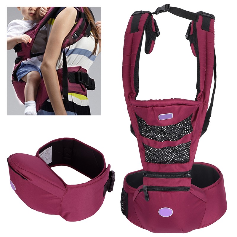 Professional MultiFunctional Ergonomic Mesh Breathable Baby Infant Carrier with Hip