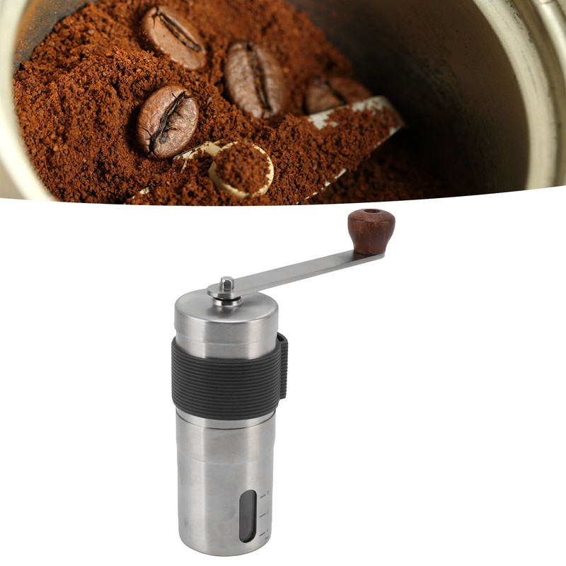 Portable Manual Coffee Grinder Stainless Steel High Hardness Hand Coffee