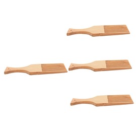 TEHAUX 4pcs Women Hair Styling Comb Multifunctional Wooden Comb for Beard Hair Cutting Lightweight Ergonomic Design for Travel Home Use Wide Tooth for Gentle Combing for Wet Dry