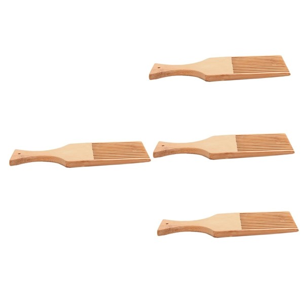 TEHAUX 4pcs Women Hair Styling Comb Multifunctional Wooden Comb for