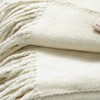 CUDDLE DREAMS Exclusive Mulberry Silk Throw Blanket with Fringe, Naturally