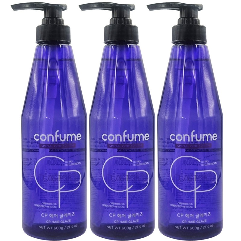 Kwailnara Confume Hair Glaze 600g x3 / 과일나라 컨퓸 헤어