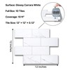 COLAMO Luxury 10-Sheet Peel and Stick Backsplash,Self Adhesive Faux Stone