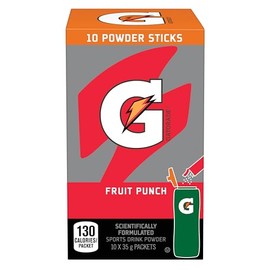 Gatorade Powder Fruit Punch 10 x 35g