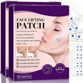 120pcs Face Tape- Invisible Face Lift Tape - Waterproof and Instant Makeup Tool for Wrinkles, Anti-Wrinkle Patches for an Instant Lift