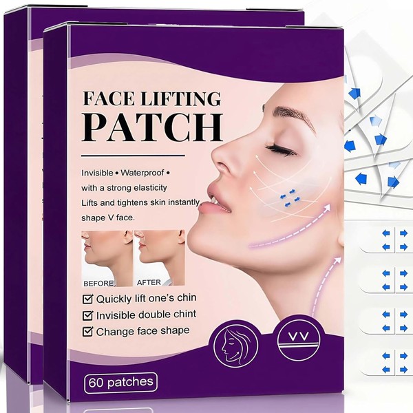 120pcs Face Tape- Invisible Face Lift Tape - Waterproof and