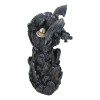 Ebros Dark Rocky Mountain Chernos Dragon Backflow Incense Tower Burner