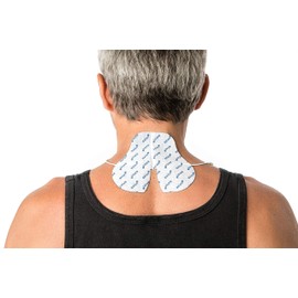 2 Neck-Electrodes - Perfect fit for Neck-Pain - TENS & EMS - axion