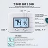 Aowel Non Programmable Thermostat for Home 2 Heat 2 Cool