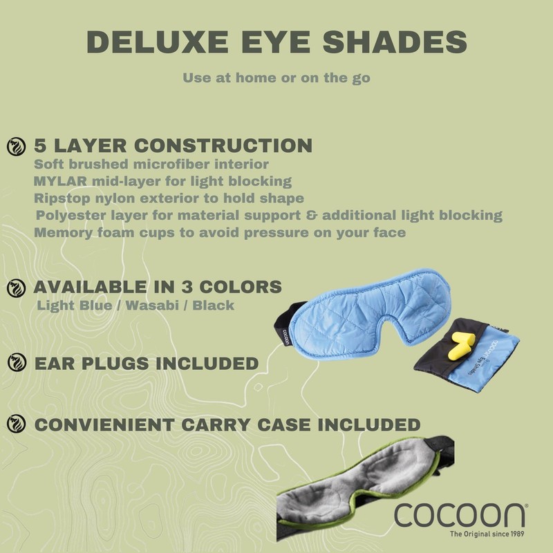 Cocoon Schlafbrille Eye Shades de Luxe