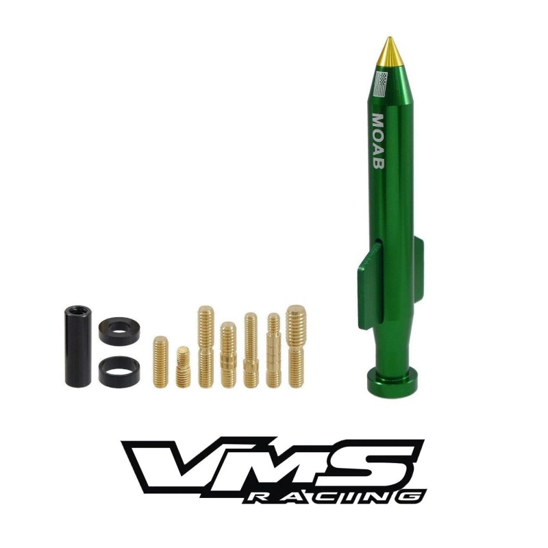 VMS MOAB Green Antenna for Chevy Silverado and GMC Sierra