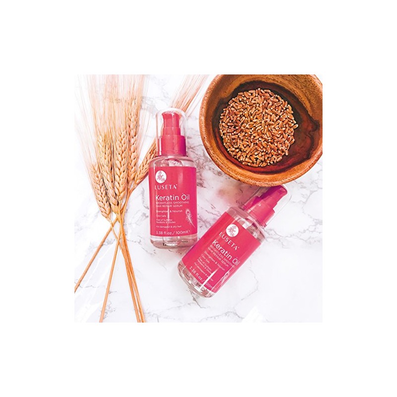 Luseta Keratin Oil Hair Repair Serum 3.38 oz