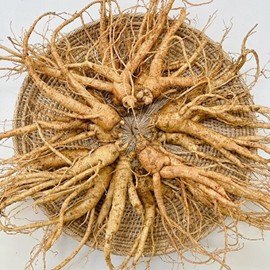 Deoinsam, domestically produced, unwashed ginseng, 500g (15-20 roots) / 데오인삼 국내산 인삼 미세척 500g (15-20뿌리)
