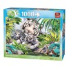 King K175481 1000 pcs-Siberian Tiger Puzzle, Various