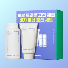 Innisfree Visa Trouble Toner & Lotion 2-piece set (170mL+100mL) / 이니스프리 비자 트러블 토너 & 로션 2종세트 (170mL+100mL)