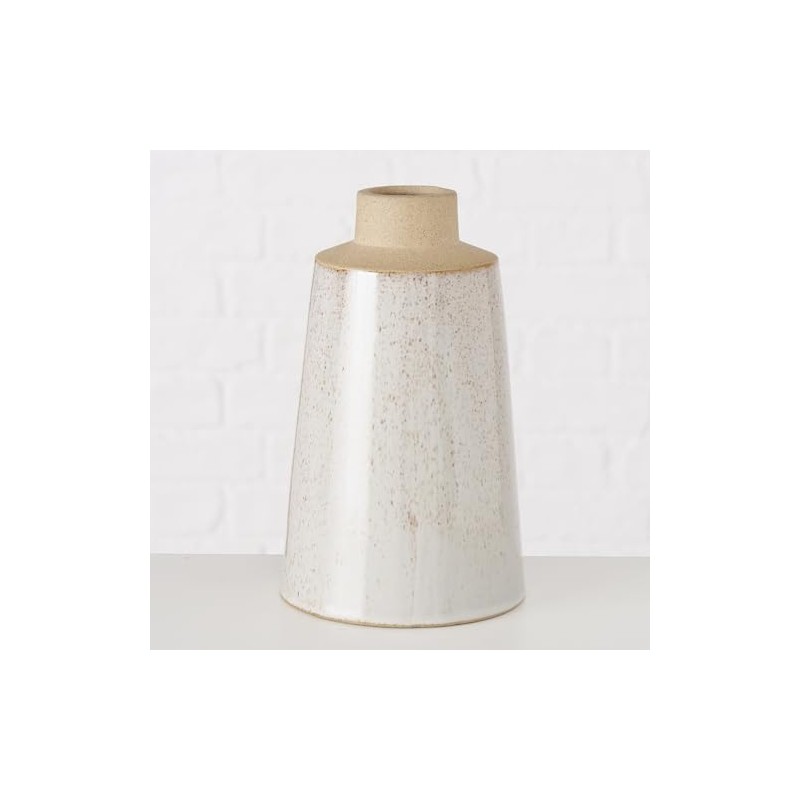 Boltze Catrinia 2026124 Vase (Container in Beige & Light Grey,
