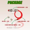 SIGANDG 50A AGU Fuse Holder with 8 Gauge AWG 1ft