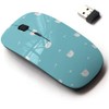 2.4G Wireless Mouse with Cute Pattern Design for All Laptops