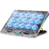 Ultimate RGB Gaming Laptop Cooling Pad with 15 Silent Fans
