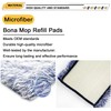 6 Packs 18 Inch Microfiber Dusting Pad, Reusable Mop Replacement