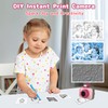 ATEYA Kids Camera Instant Print for Girls Age 3+, 48MP