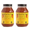 Mateo's Gourmet Salsa Medium Spice 2 Jars 32oz/907g