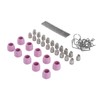 Plasma Cutter Torch Consumables Electrode Nozzle Protection Cups Bracket Rings