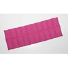 Spelt Cushion Traumschläferchen, 60x20 cm, 20 Compartments, Heat Hot/Cold Cushion (Pink)