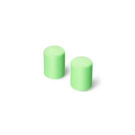 BrüMate Magnetic Straw Caps - Silicone Straw Caps 2 pack - Compatible with All Era and Resa Tumblers (Kiwi)