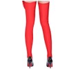 OMOSIROKURABU Smooth Knit Long Tights (KN04), red
