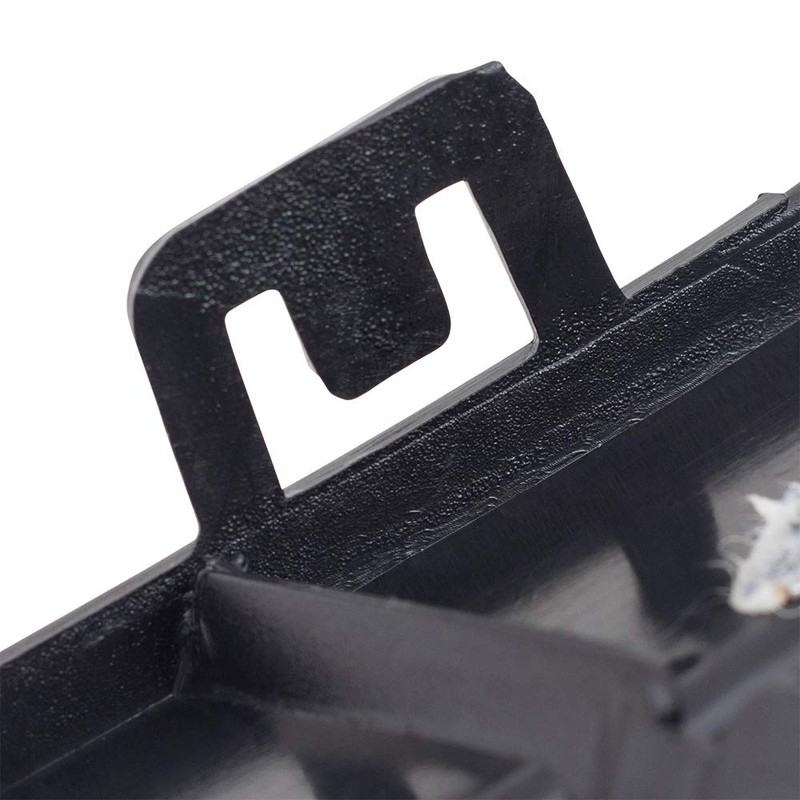 Brock Replacement Passenger Front Lower Outer Grille Cover with Chrome