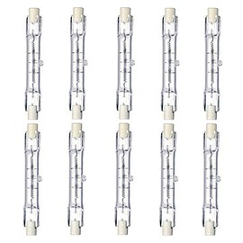 Ciata Halogen T3 RSC 100Watt 120V 2900K Double Ended Light Bulb in Clear Finish. (10)