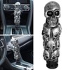 XhuangTech Skull Shifter Knobs,Auto Gear Stick Shift Knob,Skull Gear Lever