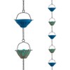 Rain Chains for Outside, 10 FT Lotus Rain Catcher Chain