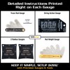 MusicNomad Precision 6 pc. Guitar Setup Gauge Tool Set -