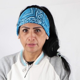 Motique Accessories Wide & Stretchy T-Shirt Fabric Bikers Bandana Fitness Outdoor Yoga Headwrap Set of 6