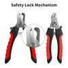 KTHZI Dog Nails Clippers Trimmer with Safety Guard to Avoid