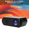 Mini Projector Black Micro 1080P HDMI Multi Function Home Theater