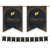 Ramadan Mubarak Decoration Set - 20pc Set Pack - with
