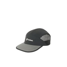 Goldwin Running Cap, Hat, Marathon, Trails, Men's, Women's, Lightweight, Breathable, BLACK/CHARCOAL GRAY