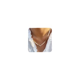 Gold Layered Necklaces for Women Trible Layering Chunky Gold Necklace Flat Snake Chain Choker Necklace Cuban Chain Link Necklace Set for Teen Girls
