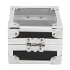 Nail Drill Bits Storage Box 25 Holes Transparent Clamshell Lock