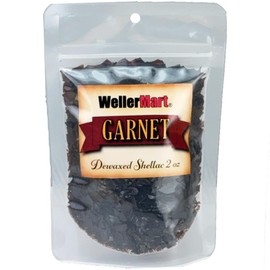 Dewaxed Garnet Shellac Flakes 1/8 Lb. Or (2 Ounce)