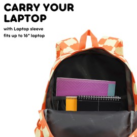 J World New York Unisex Kid's Oz School Backpack for Girls Boys. Cute Bookbag, Wiggle Coral, One Size