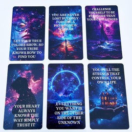 EMPATHSOUL Highest Self Messages Oracle Deck, Cosmic Guidance Oracle Deck, Divine Energy Oracle Deck for Beginners, Unlock Your Full Potential Life Purpose Fulfilment