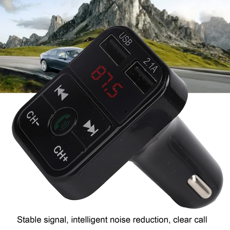 Bluetooth FM Transmitter, Car MP3 Player Bluetooth V5.0 Car Radio