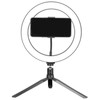 LED Ring Light 10 Levels Dimming Desktop Fill Lamp with