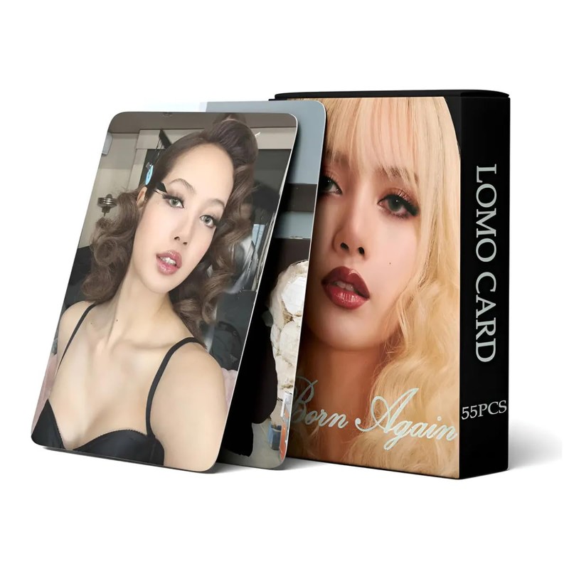 55 Photocards Lisa de Blckpnk - Born Again