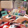 Printing Sewing Sets Floral Pattern Sewing Kit with 130 PCS